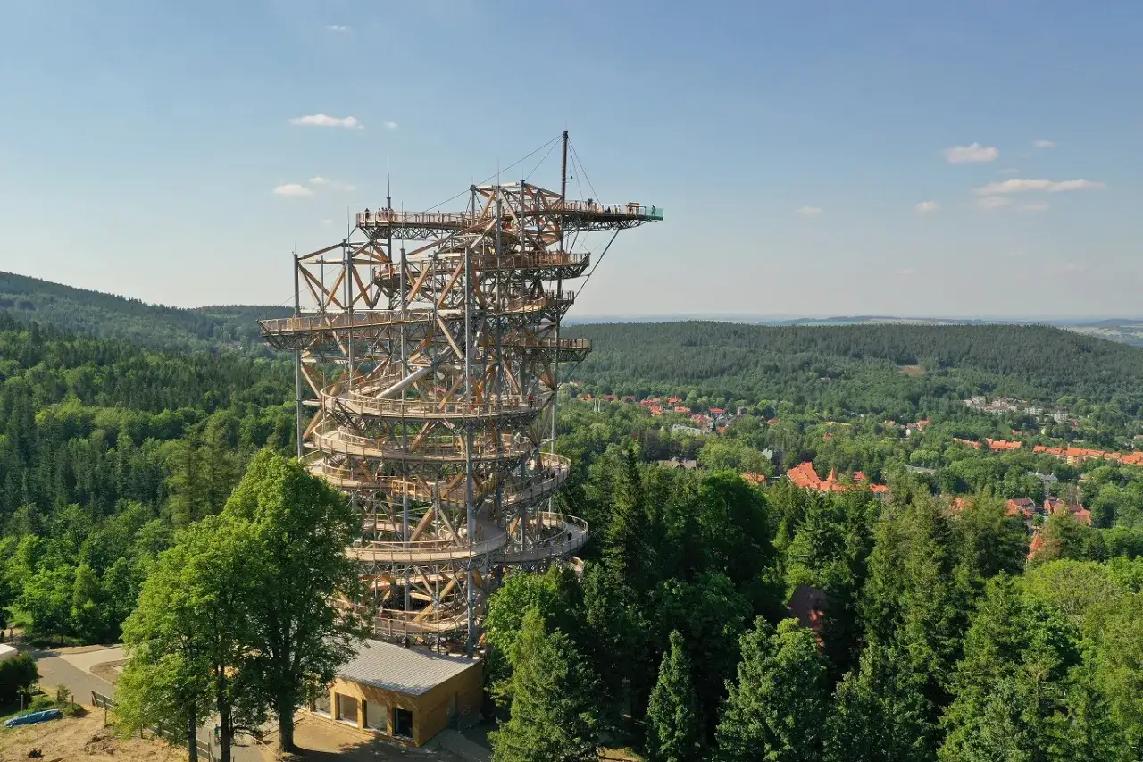 Sky Walk Świeradów-Zdrój widok